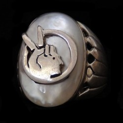 Indian Movment Silber 925 Ring Für Herren