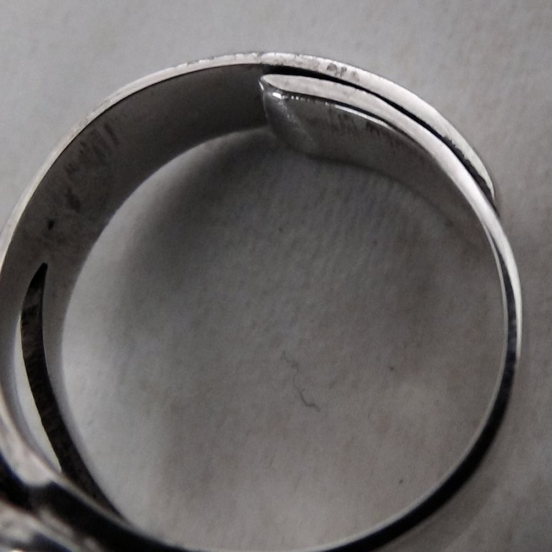 Bague Serpent Argent Turquoise & Corail