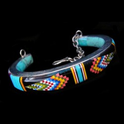 Bracelet Zuni en Argent & Pierres Pour Femme