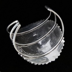 Teardrop Zuni Armreif Für Damen Aus Silber 925 Farbe Nach Wahl