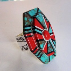 BAGUE NAVAJO AMERINDIENNE