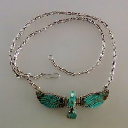 Eagle Color Choice Sterlingsilver Necklace