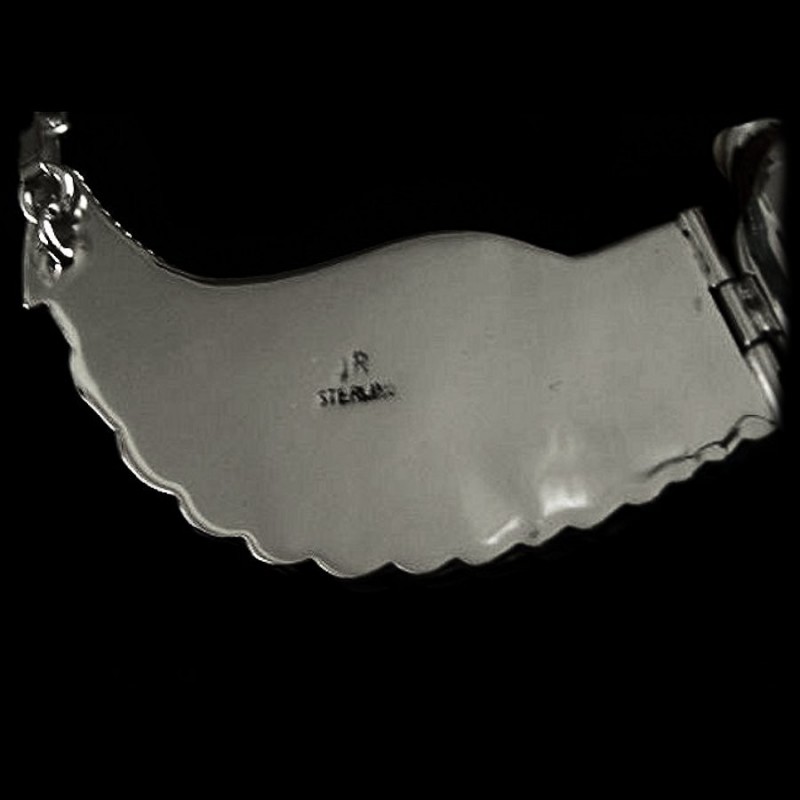 Eagle Sterlingsilver Necklace Stone-to-stone Inlay