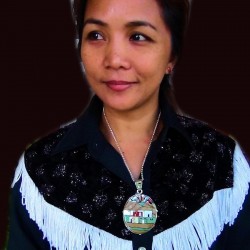 Pendentif Pueblo en Argent 925 Reversible