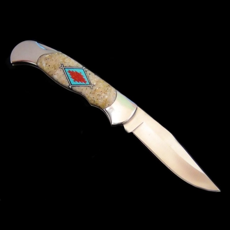 Navajo Symbol Klappmesser