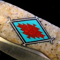 Navajo Symbol Klappmesser