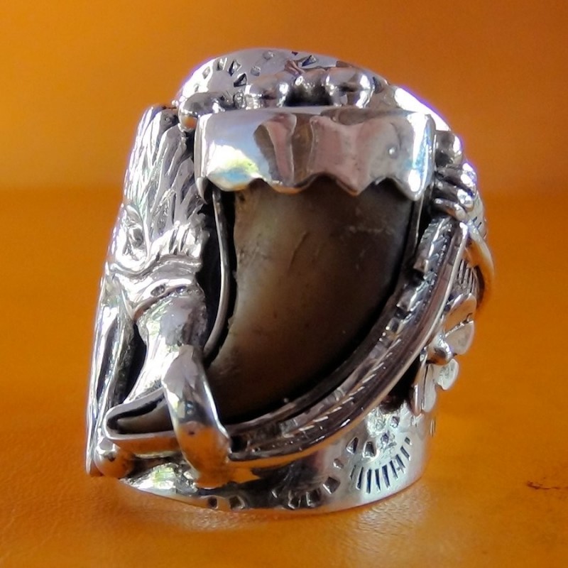 BÄRENKRALLE UND ADLER RING