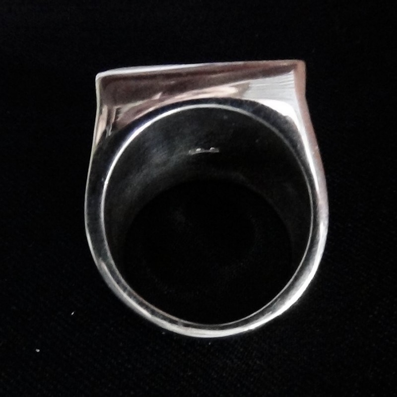 Braun & Schwarz Jaspis, Tigerauge Navajo Indianerring Für Herren