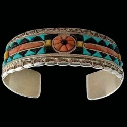 Navajo Sone Cobblestone Armband der amerikanischen
