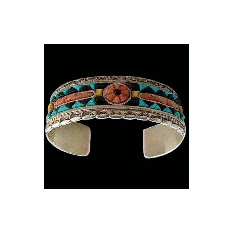 Pulsera sol Cobblestone Navajo Nativo Americano
