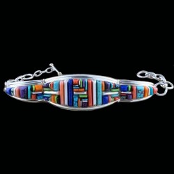 Pulsera de adoquines de nativos americanos para mujer
