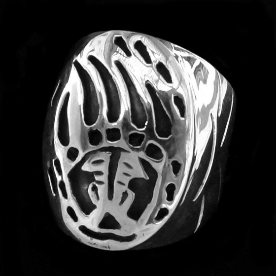 Navajo Bear Paw Ring