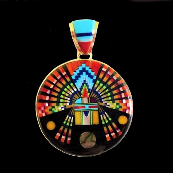PendentifKashina, Zuni, en...