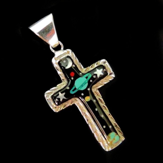Cross Pendant, Cosmos,...