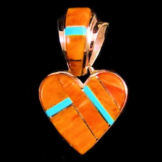 Colgante Corazón espondilo...