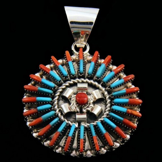 Turquoise and Coral Sun...