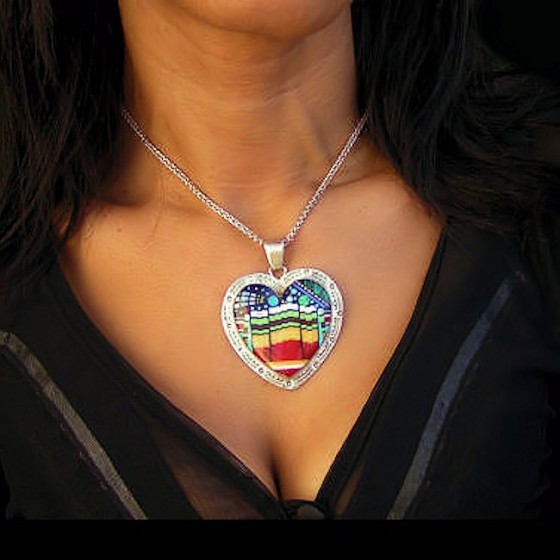 Pendentif Coeur Monument...