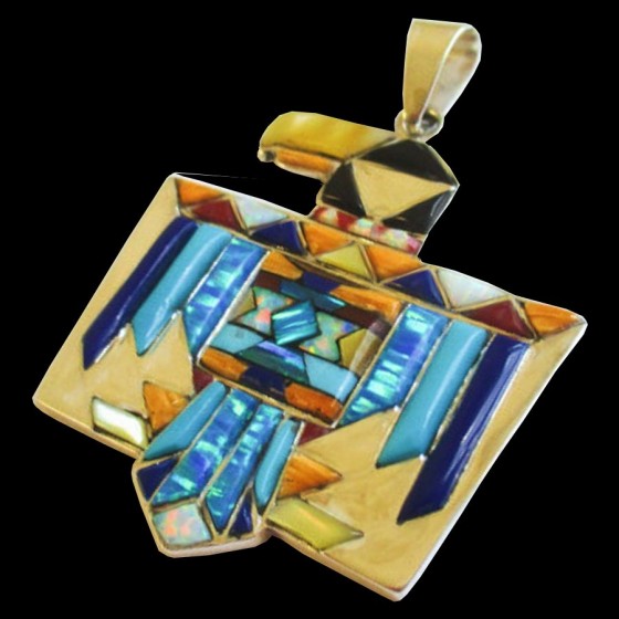 Pendentif Amérindien...