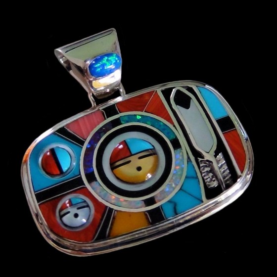 Pendentif Amerindien Dieu...