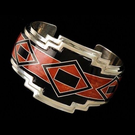 Bracelet Navajo, Jeais noir...