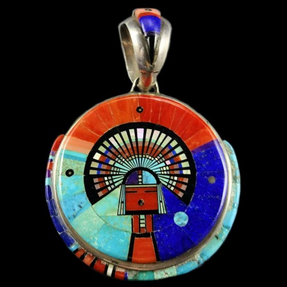 Pendentif Dieu Zuni Yei...