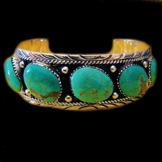Brazalete Navajo Zuni en...