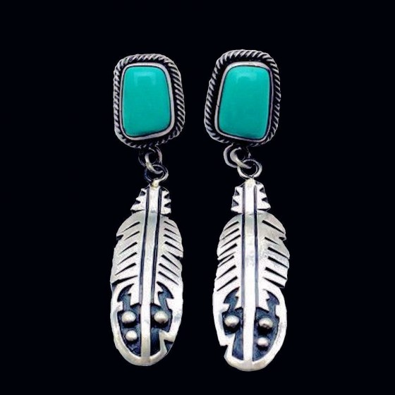 Boucles d'Oreilles Zuni...