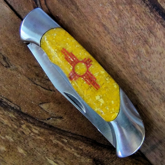 Cuchillo plegable con...