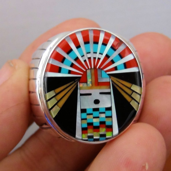 Anillo Kashina para mujer o para hombre en plata