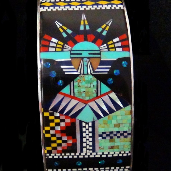 Kashina Dancer Armspange Aus Silber und Edelsteinen