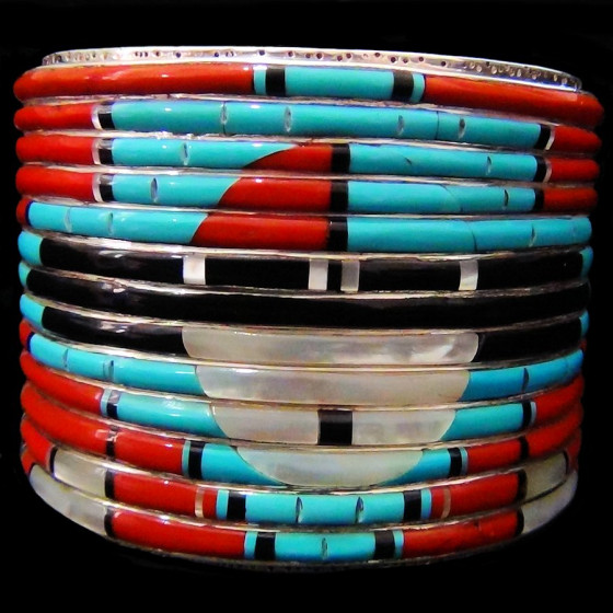 Bracelet Dieu Soleil Zuni...