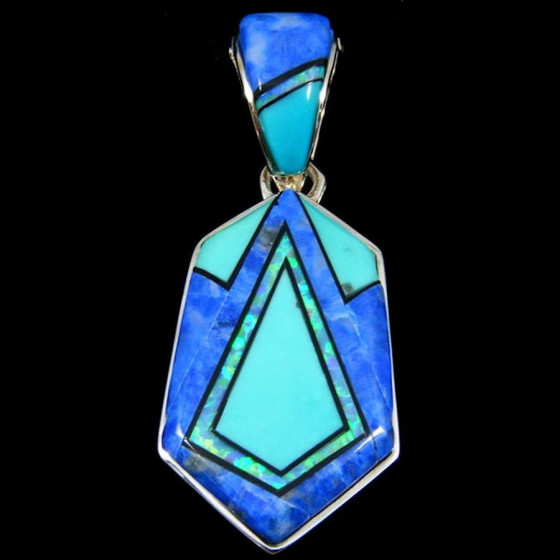 Zuni Native American Pendant