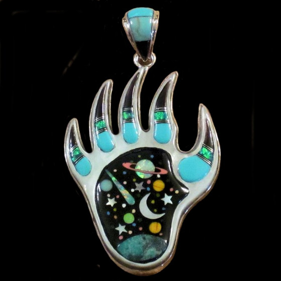 Pendentif Amérindien Patte...