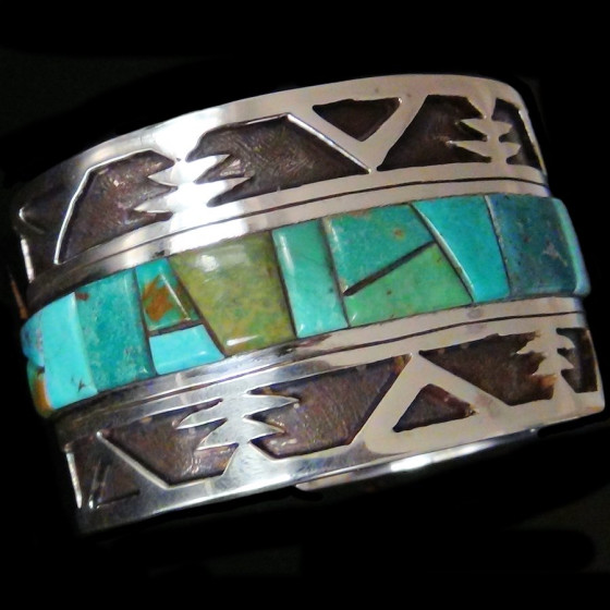 Turkoois overlay Navajo...
