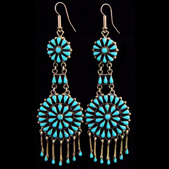 Longues Boucles d'Oreille...