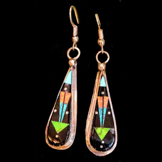 Boucles d'Oreilles Zuni...
