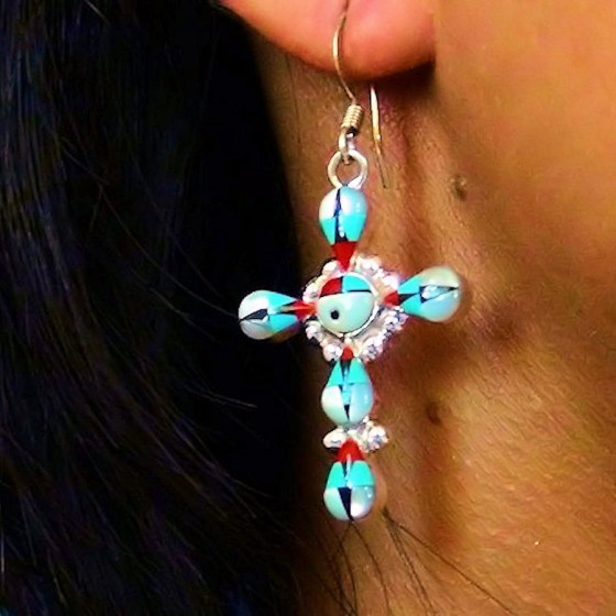 Native American Zuni Cross...