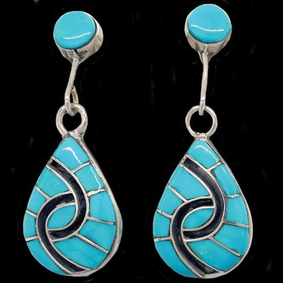 Zuni Teardrops oorbellen,...