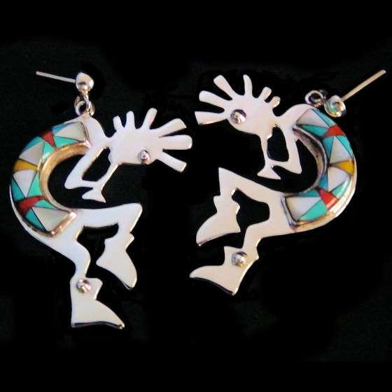 Amerindian Earrings,...