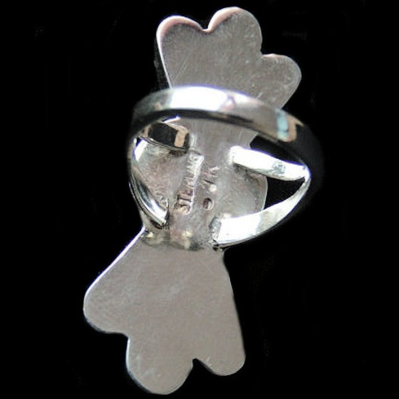 Anello Zuni Sun God, per...