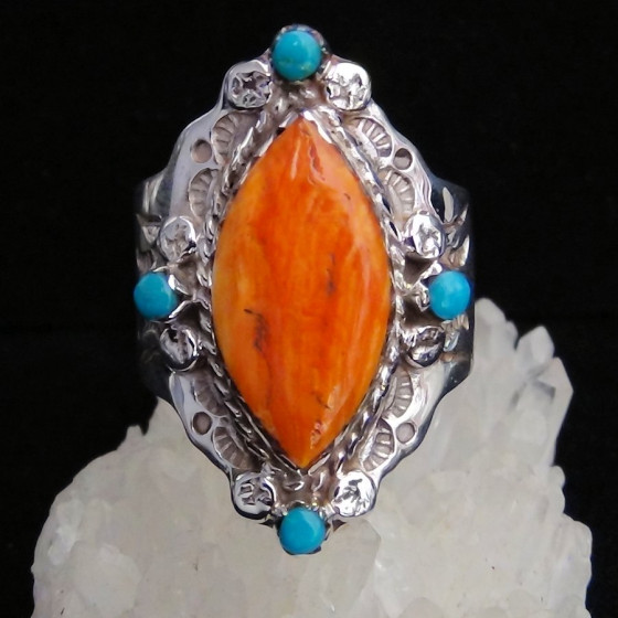 Ovale Navajo-ring, voor...