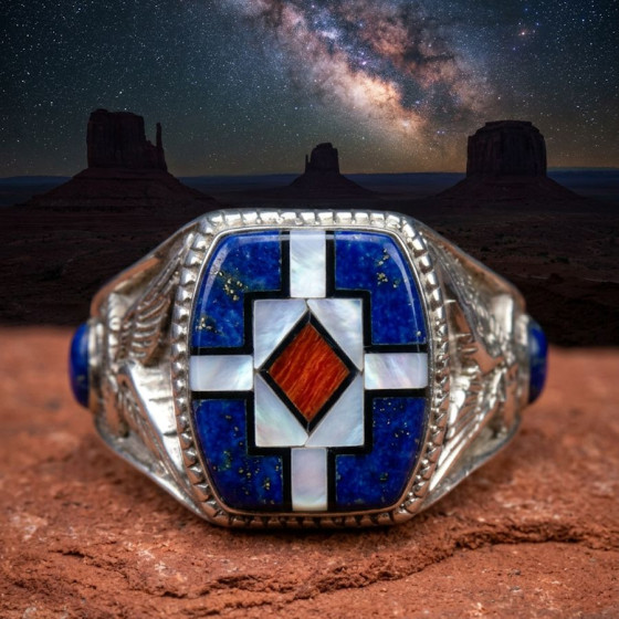 Bague Chevalière...