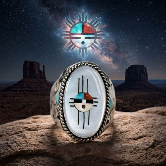 Anillo Ovalado en Plata y...