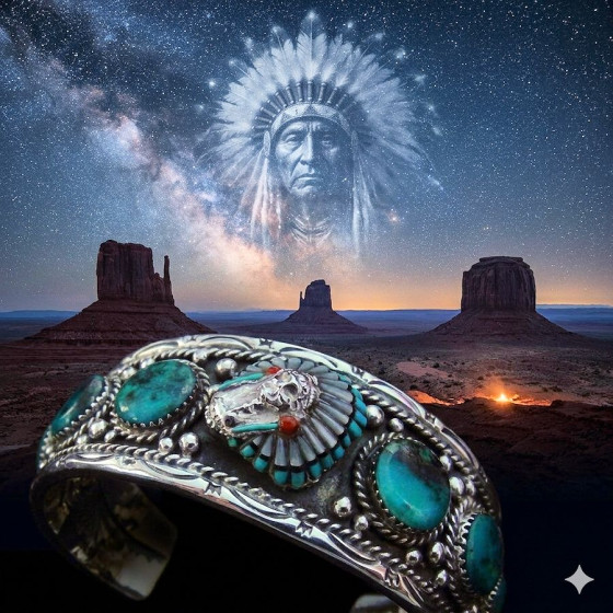 Bracelet Chef Indien et...