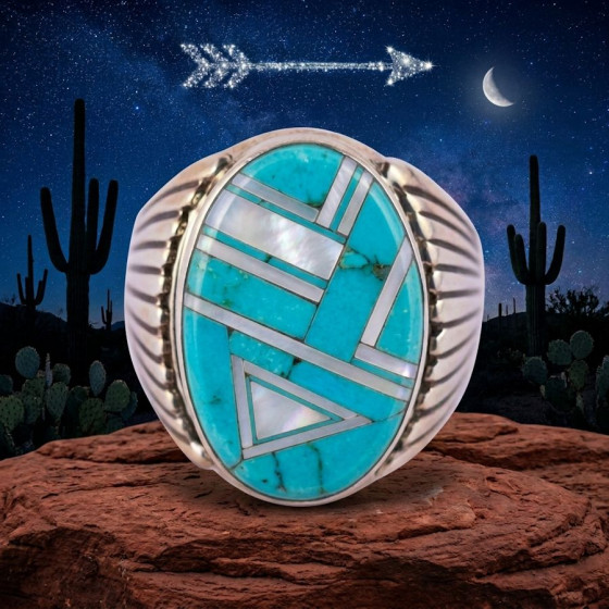 Anillo ovalado con...