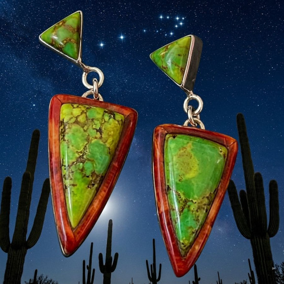 Arrowhead Earrings in...