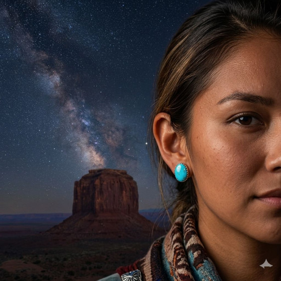 Native American Earrings,...