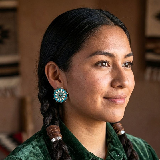 Ronde zonnegod Zuni Nite...