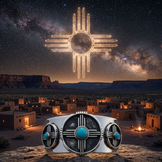 Native American Zia Symbol...