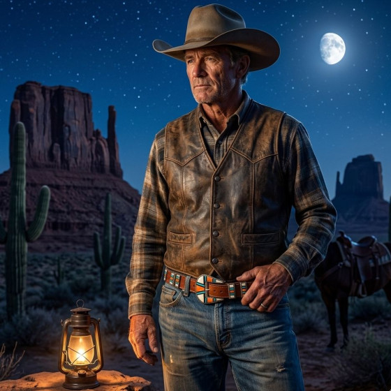 Silver Belt Buckle,...